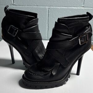Tory Burch Black Heeled Boots